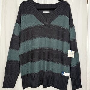 Distressed looking soft sweater